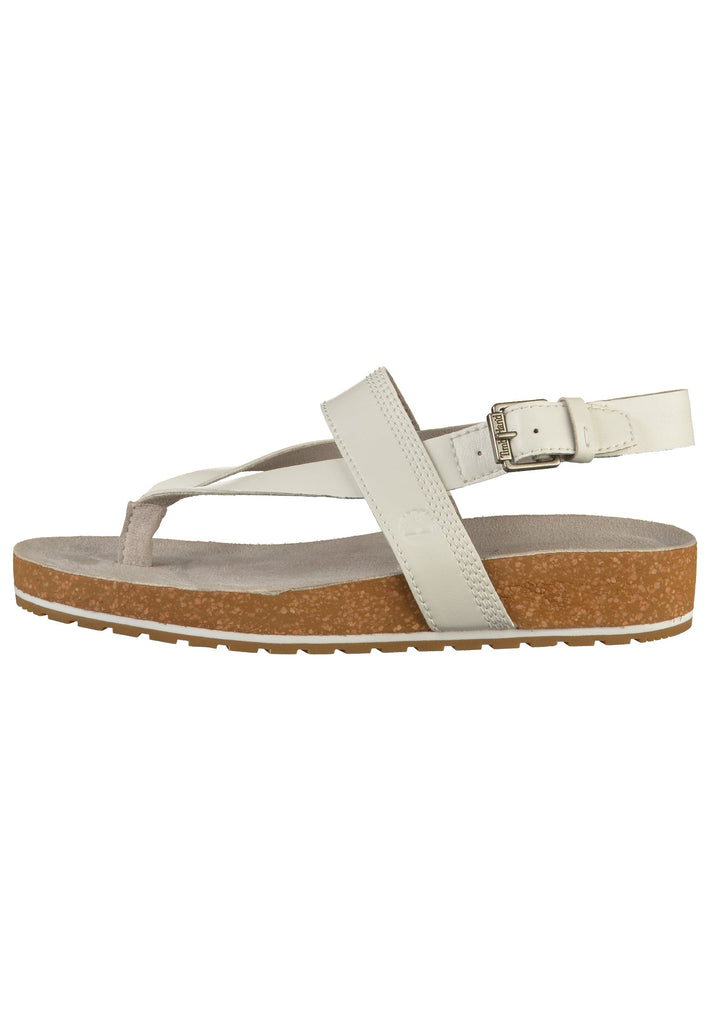 Timberland Sandalen Lederimitat Weiß - surf4shoes