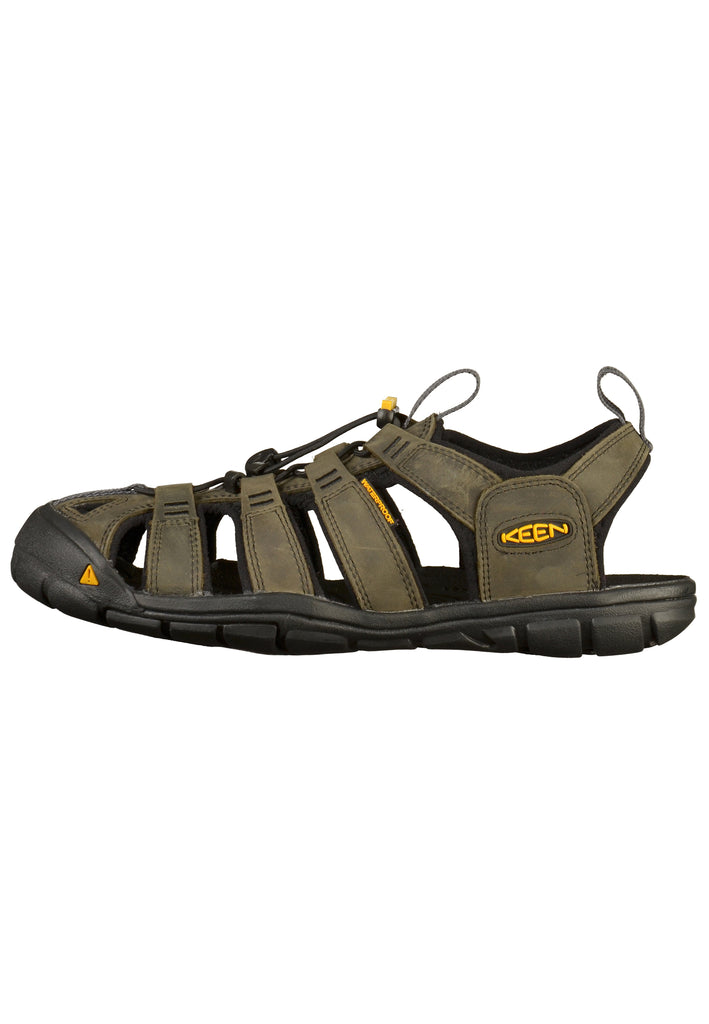 Keen Sandalen Leder Oliv - surf4shoes