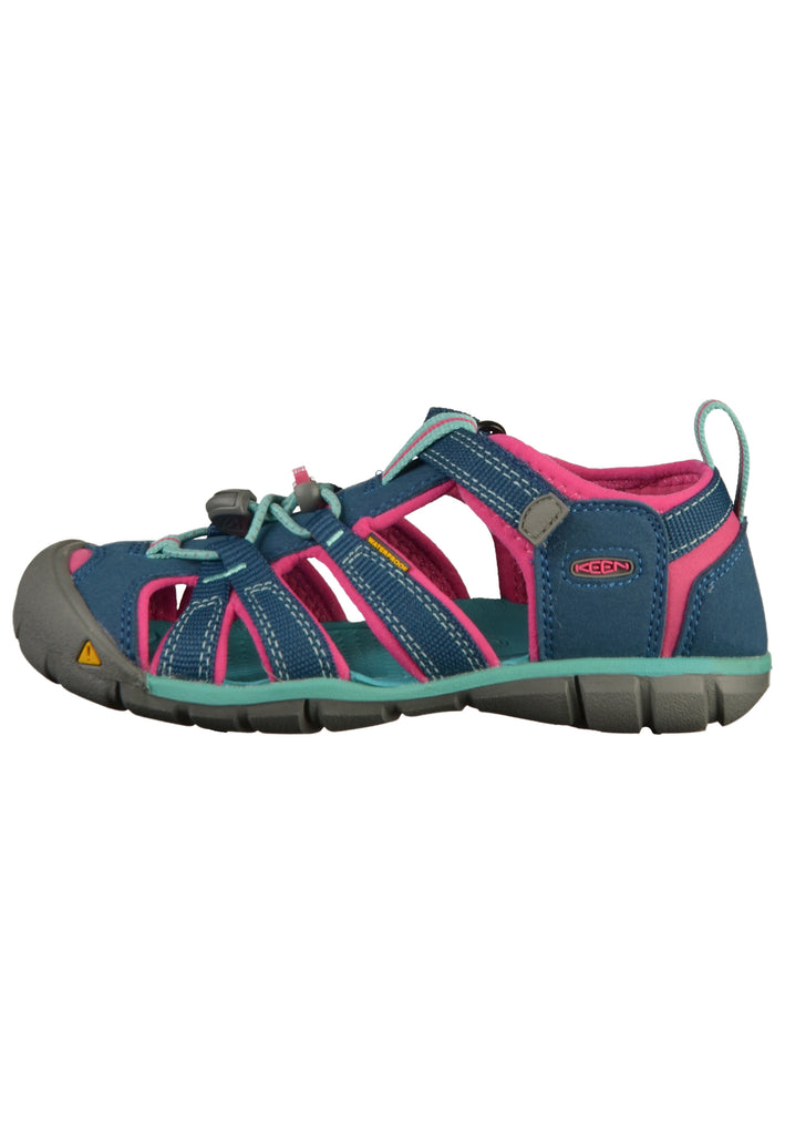 Keen Sandalen Lederimitat/Textil Blau/Pink - surf4shoes