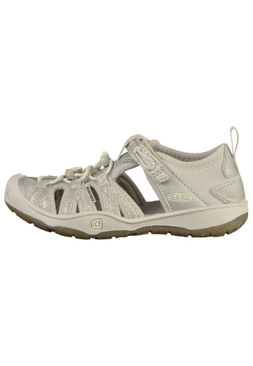 Keen Sandalen Lederimitat/Textil Silber - surf4shoes