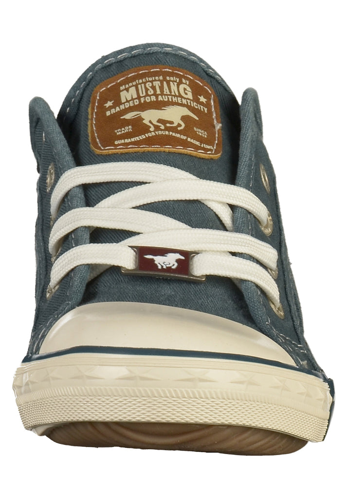 Mustang Sneaker Canvas Blau - surf4shoes