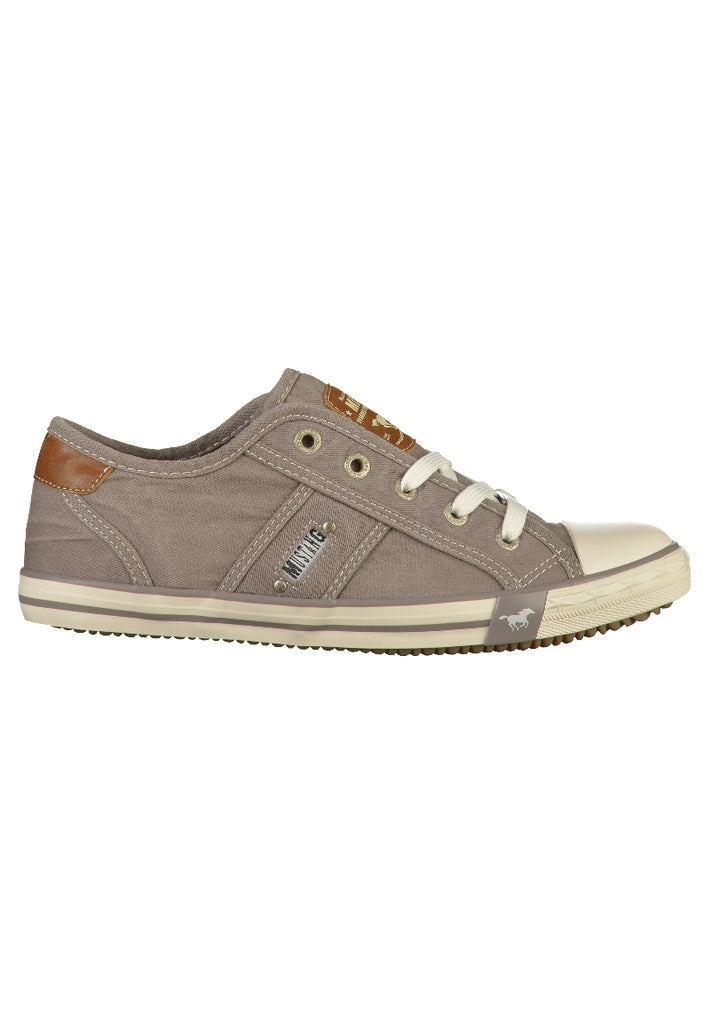 Mustang Sneaker Canvas Grau - surf4shoes