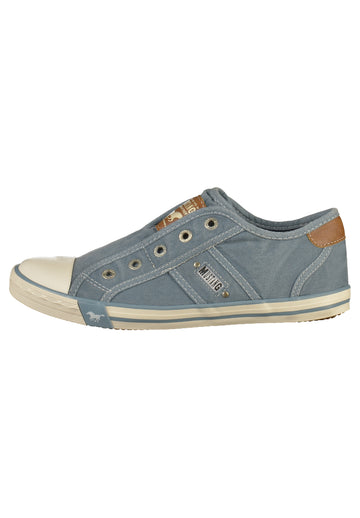 Mustang Sneaker Canvas Blau - surf4shoes