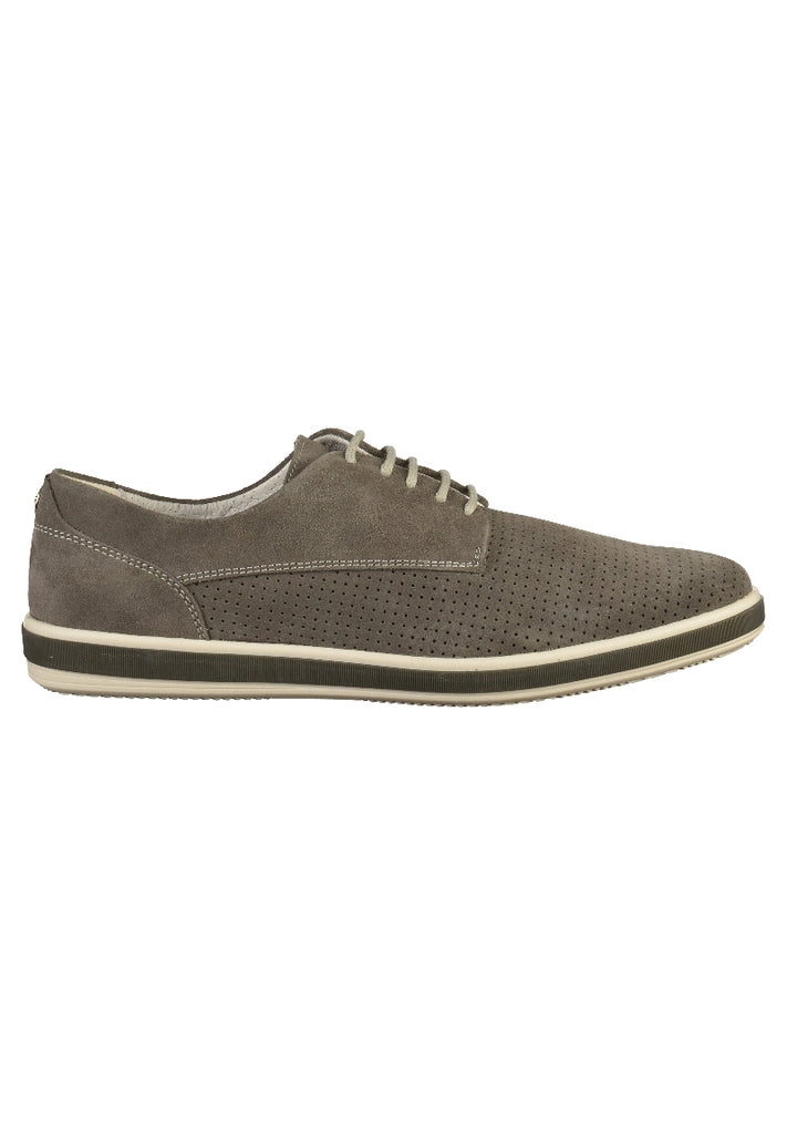 IGI&CO Halbschuhe Nubukleder Grau - surf4shoes
