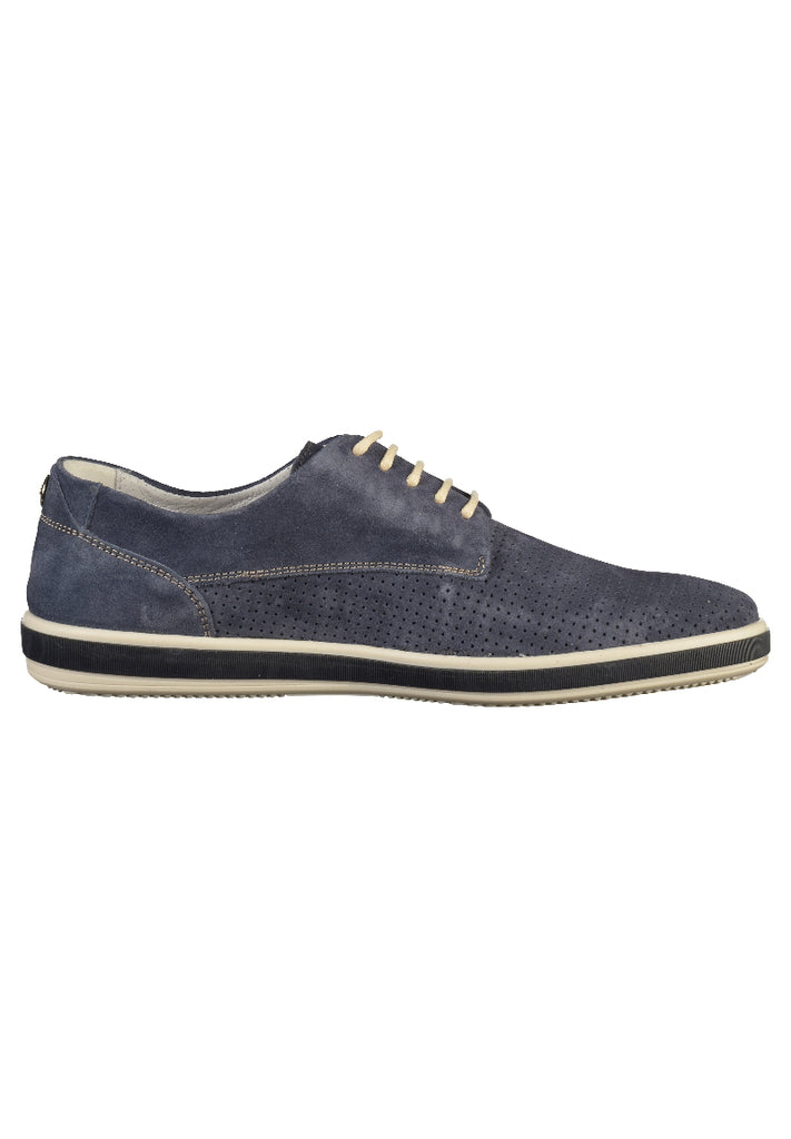 IGI&CO Halbschuhe Nubukleder Jeans - surf4shoes