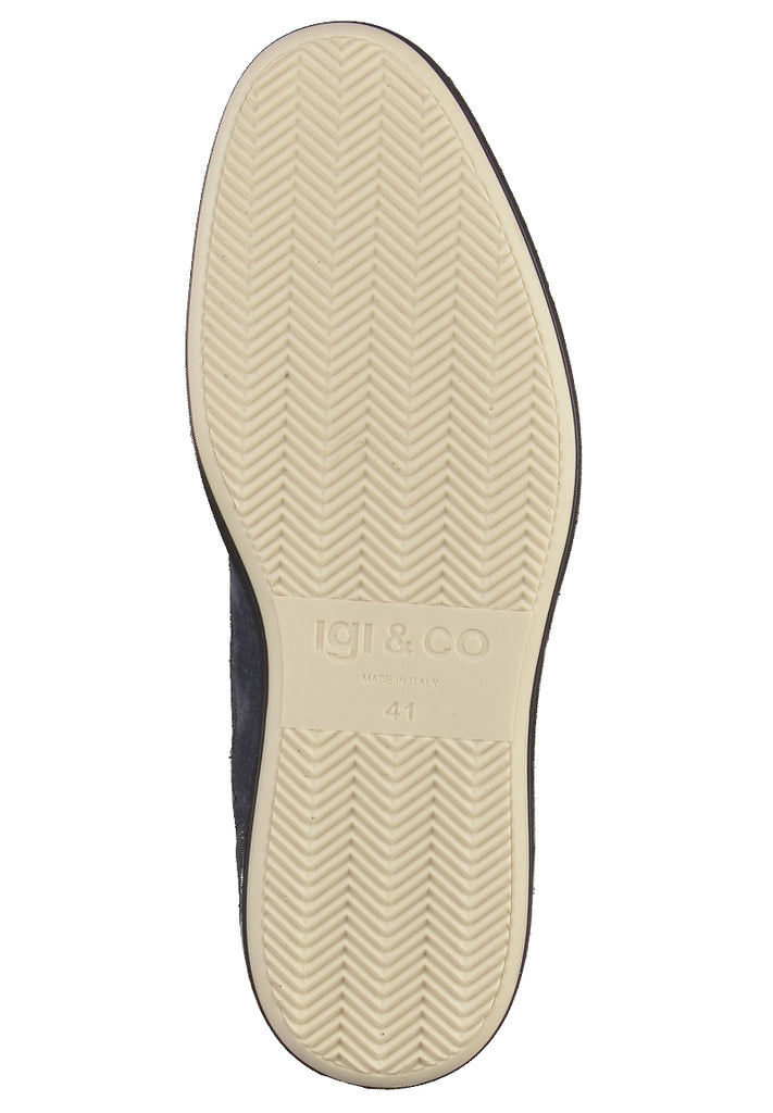 IGI&CO Halbschuhe Nubukleder Jeans - surf4shoes