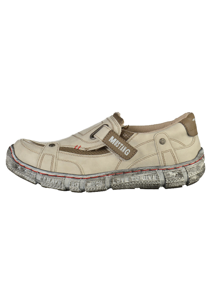Mustang Halbschuhe Lederimitat Ice - surf4shoes