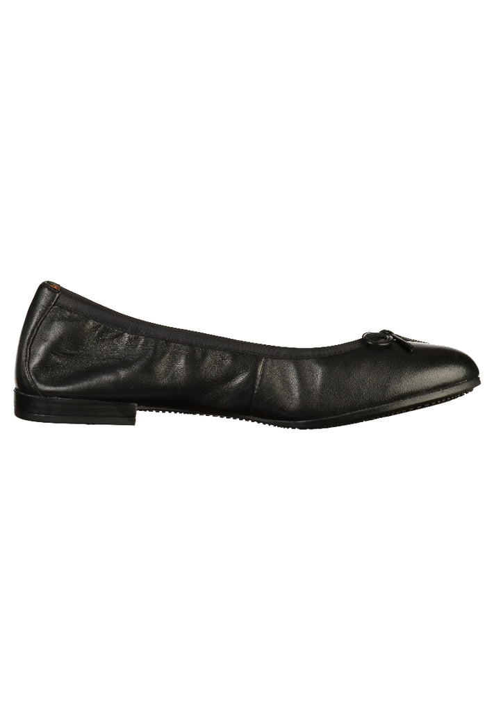 Tamaris Ballerinas Leder Schwarz - surf4shoes