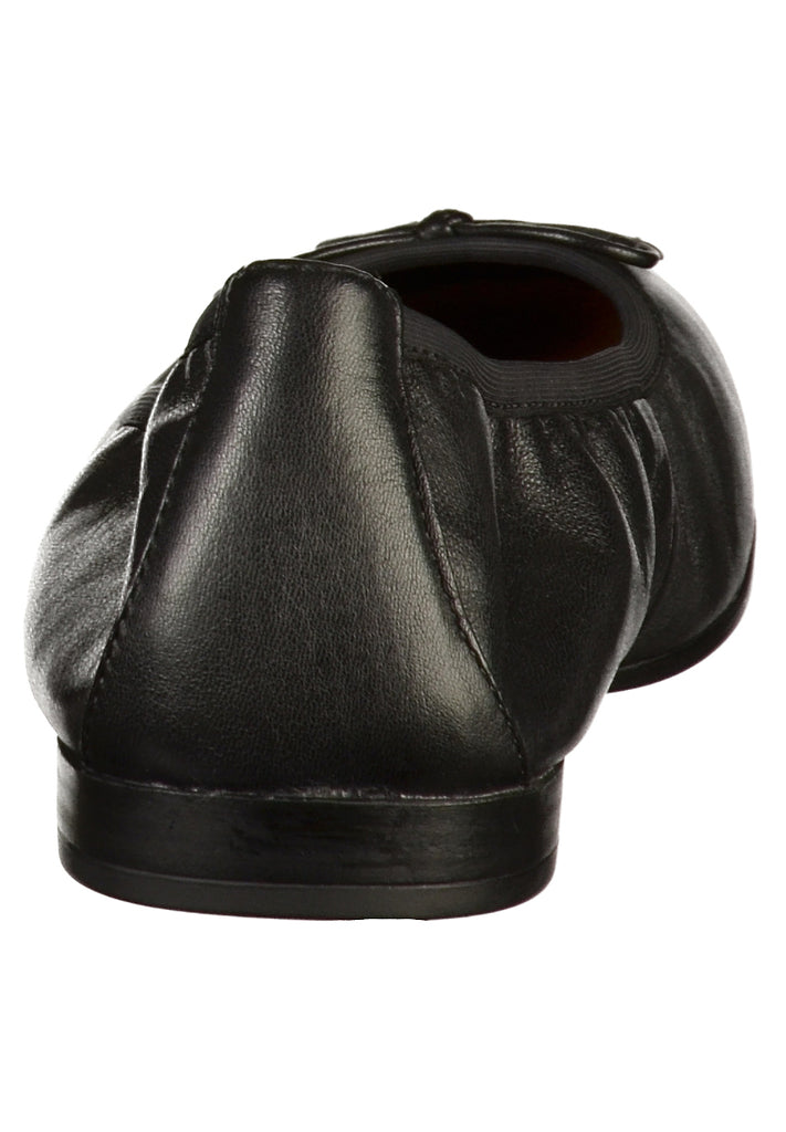 Tamaris Ballerinas Leder Schwarz - surf4shoes