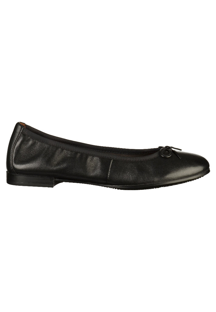Tamaris Ballerinas Leder Schwarz - surf4shoes