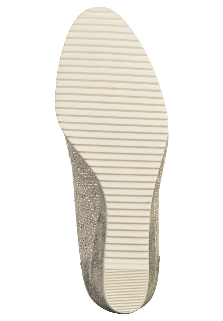 Tamaris Pumps Leder Hellgrau - surf4shoes