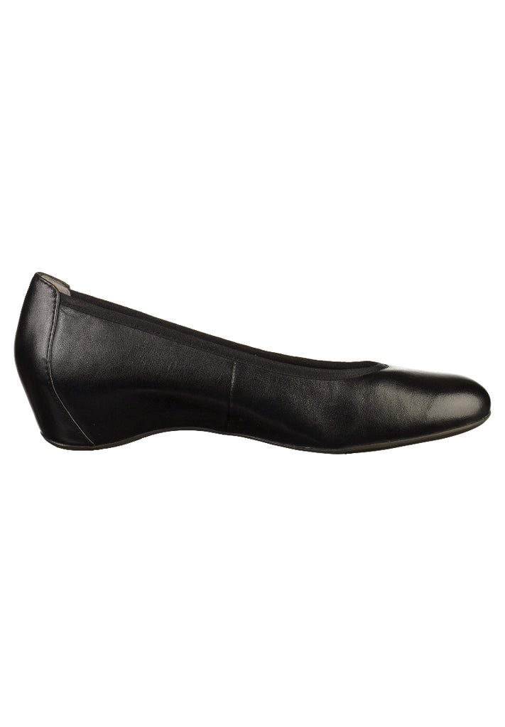 Tamaris Ballerinas Leder Schwarz - surf4shoes