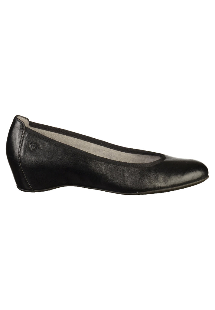 Tamaris Ballerinas Leder Schwarz - surf4shoes