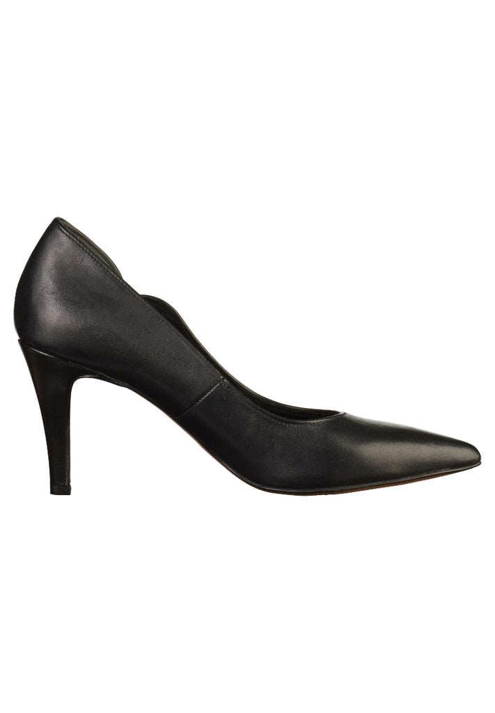 Tamaris Pumps Leder Schwarz - surf4shoes