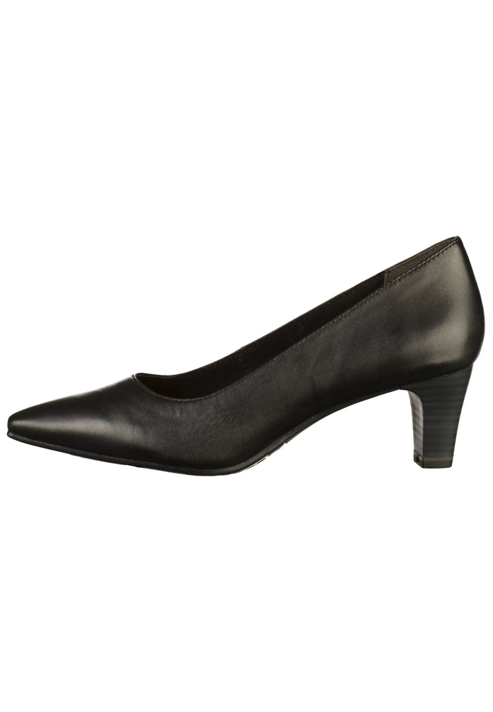 Tamaris Pumps Glattleder Schwarz - surf4shoes