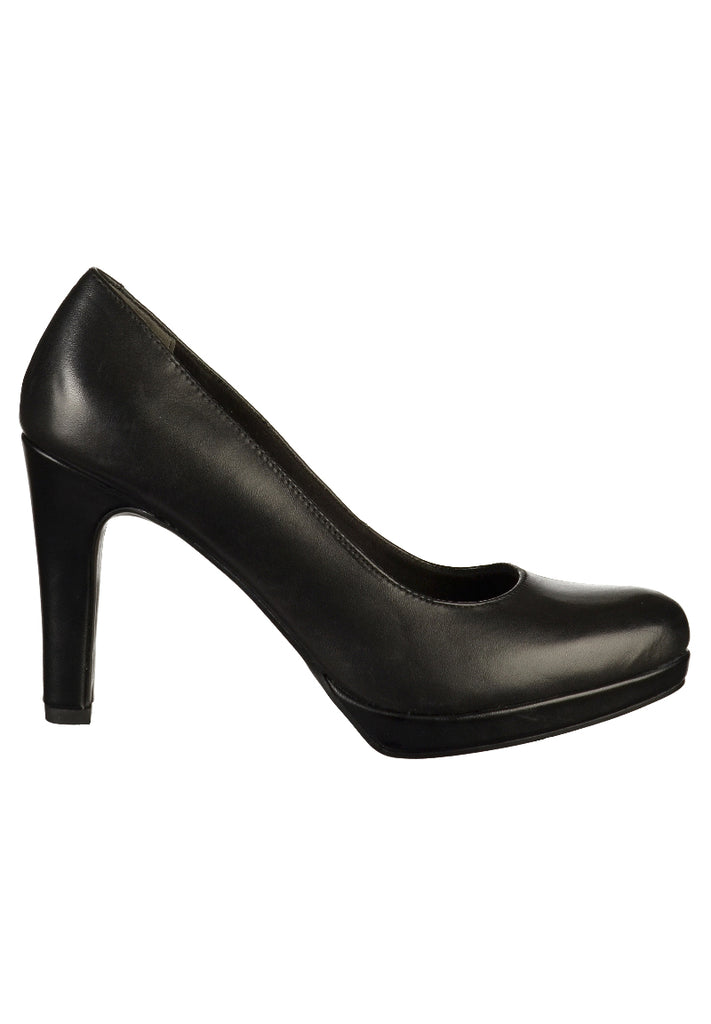 Tamaris Pumps Leder Schwarz - surf4shoes
