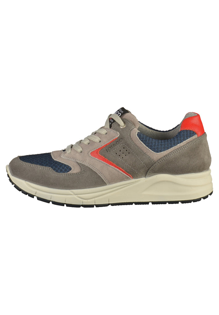 IGI&CO Sneaker Leder/Textil Grau - surf4shoes