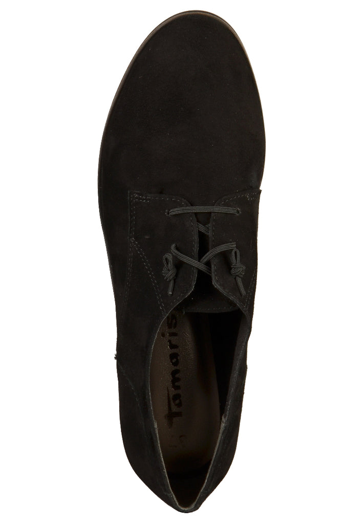 Tamaris Halbschuhe Leder Schwarz - surf4shoes