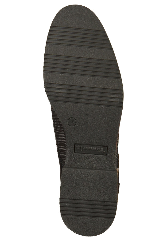 Tamaris Halbschuhe Leder Schwarz - surf4shoes