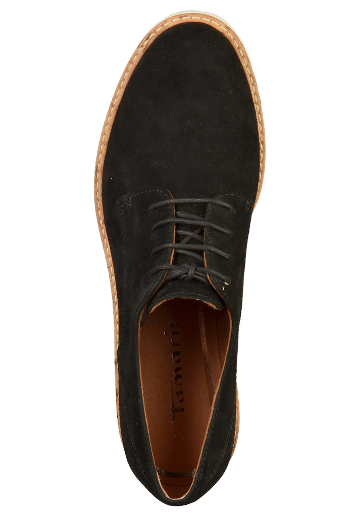 Tamaris Halbschuhe Leder Schwarz - surf4shoes