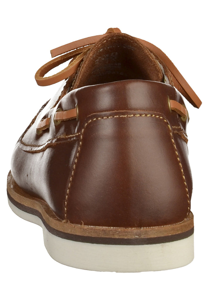 Tamaris Halbschuhe Leder Braun - surf4shoes