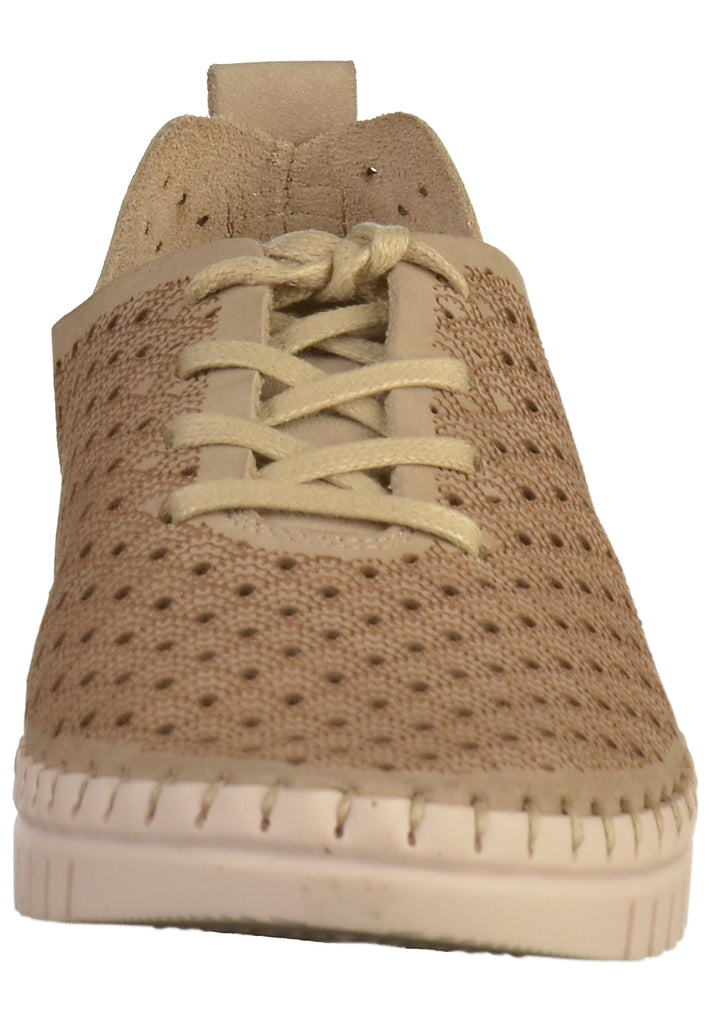 Tamaris Sneaker Leder Beige - surf4shoes