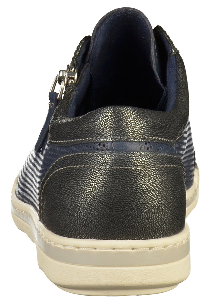 Tamaris Sneaker Leder Navy - surf4shoes