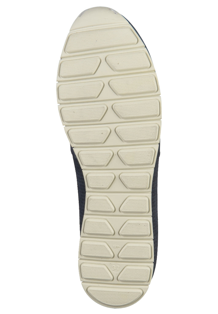 Tamaris Halbschuhe Leder Navy - surf4shoes