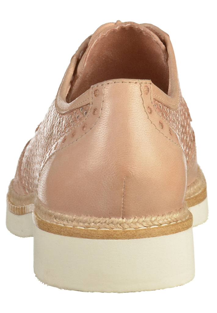 Tamaris Halbschuhe Leder Nude - surf4shoes