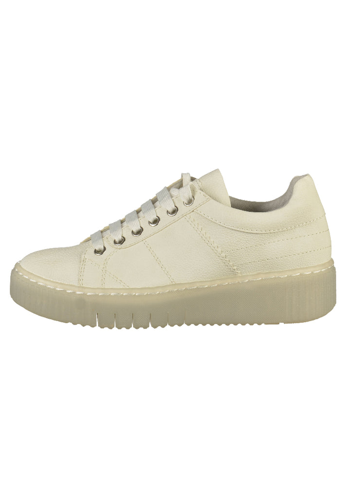 Tamaris Sneaker Lederimitat Weiß - surf4shoes