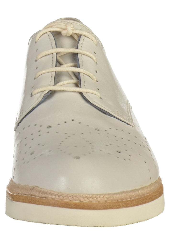 Tamaris Halbschuhe Leder Weiß - surf4shoes