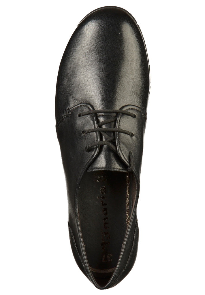 Tamaris Halbschuhe Leder Schwarz - surf4shoes