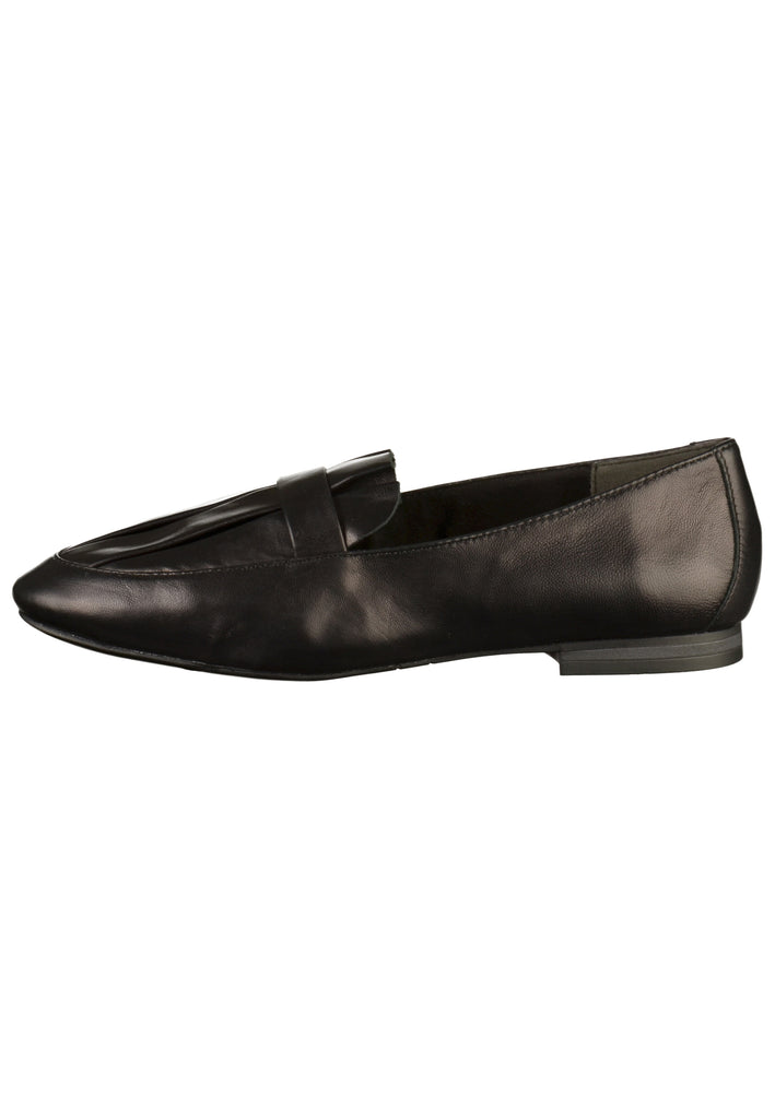 Tamaris Slipper Glattleder Schwarz - surf4shoes