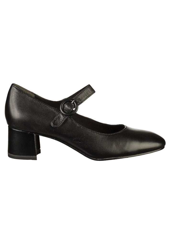 Tamaris Pumps Leder Schwarz - surf4shoes
