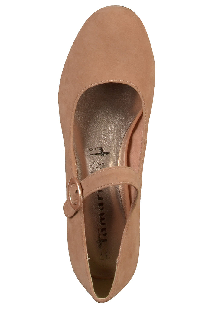 Tamaris Pumps Leder Rose - surf4shoes