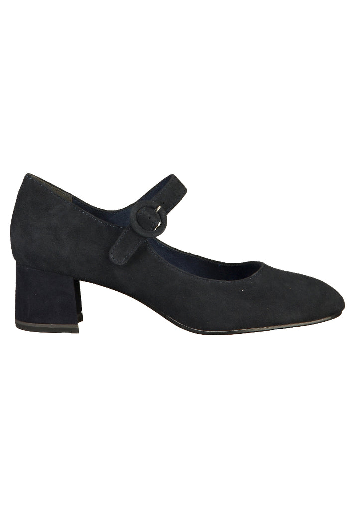 Tamaris Pumps Leder Navy - surf4shoes
