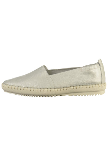 Tamaris Slipper Leder Weiß - surf4shoes