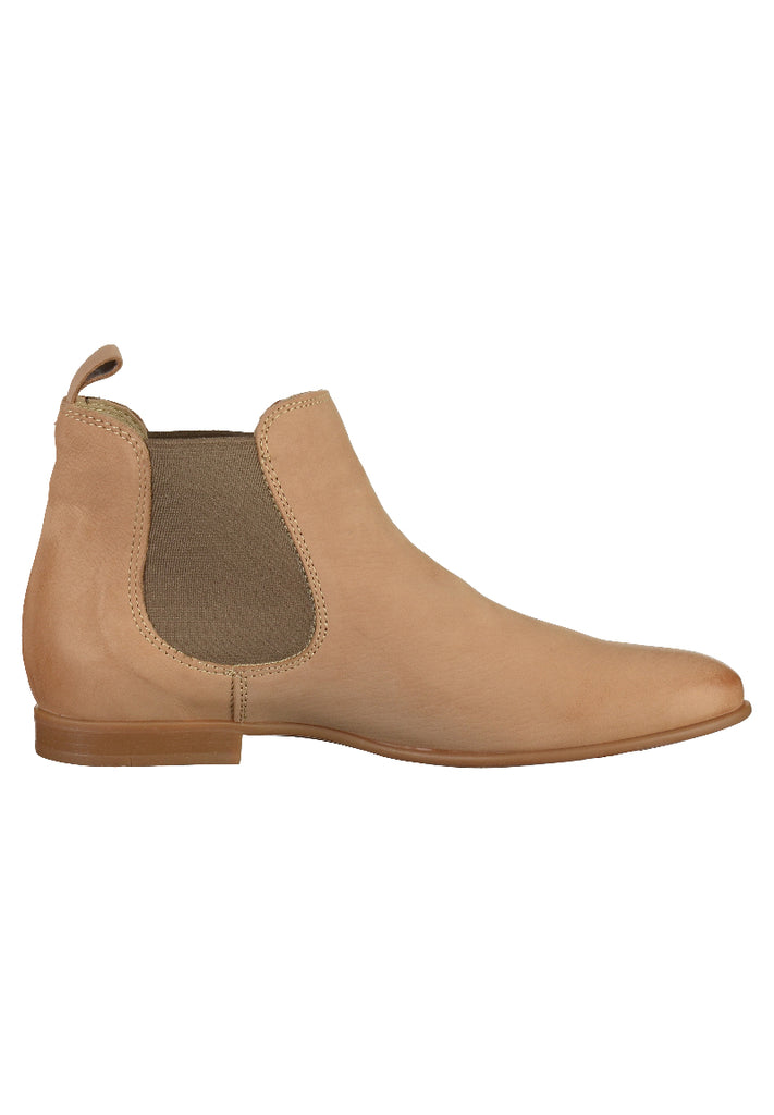 Tamaris Stiefelette Leder/Textil Sand - surf4shoes