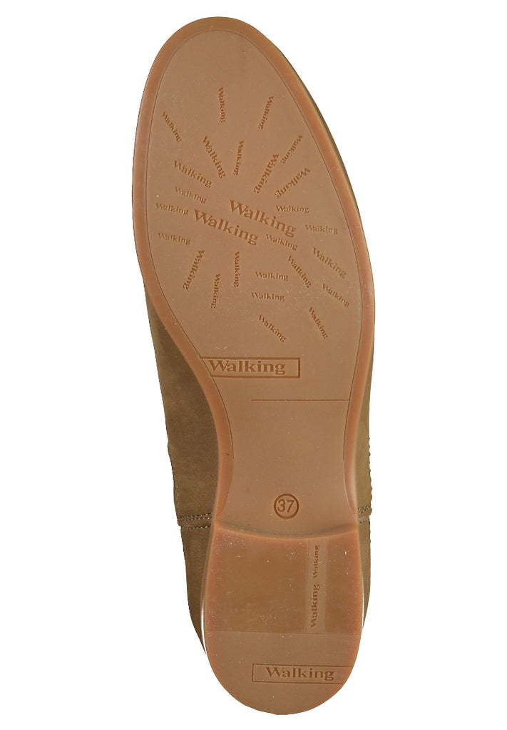 Tamaris Stiefelette Leder Oliv - surf4shoes