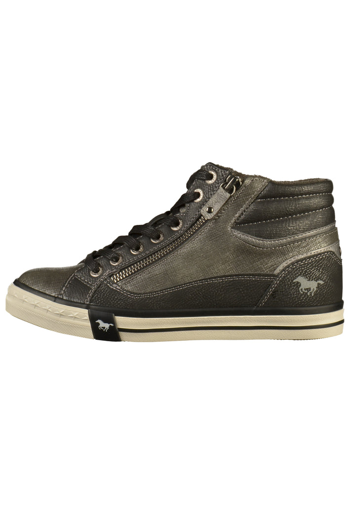 Mustang Sneaker Lederimitat Graphit - surf4shoes