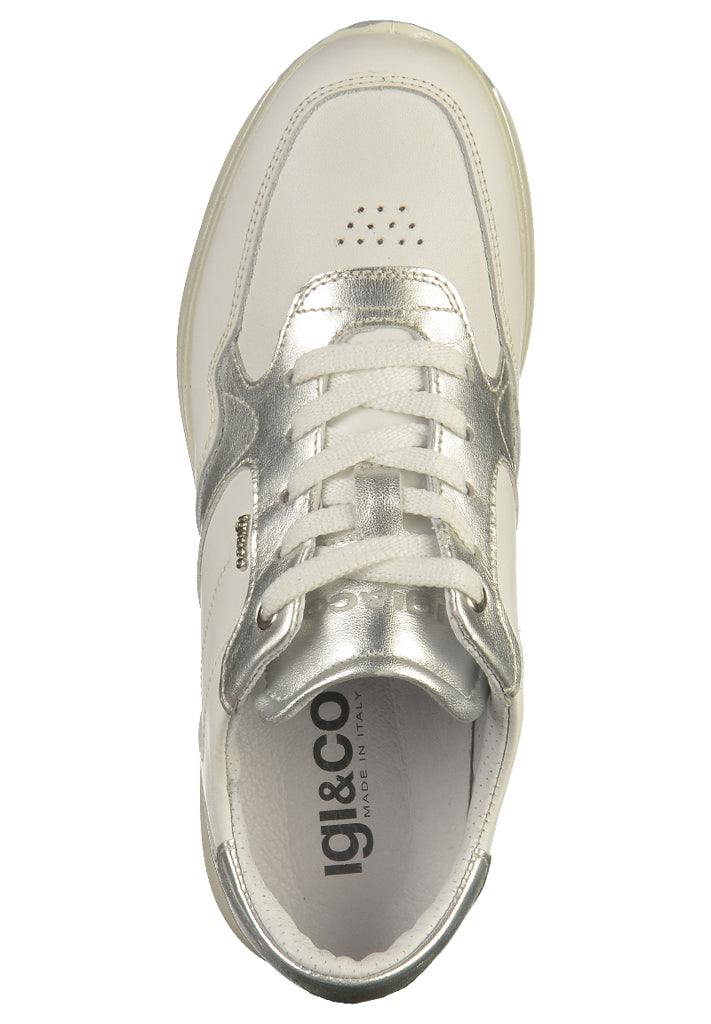IGI&CO Halbschuhe Leder Weiß - surf4shoes