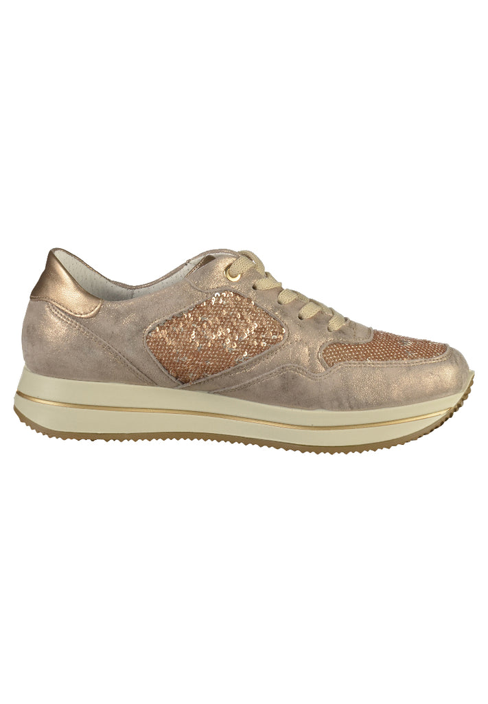 IGI&CO Halbschuhe Leder/Textil Taupe - surf4shoes