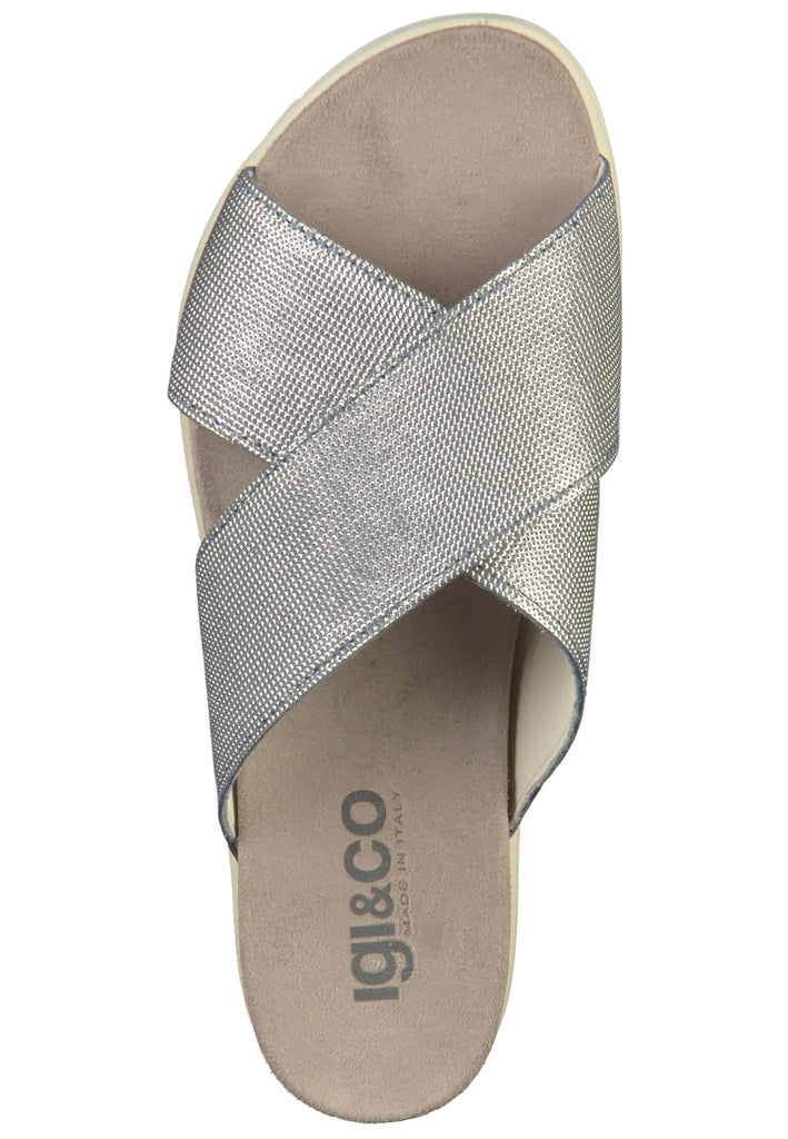 IGI&CO Pantoletten Leder Jeans - surf4shoes