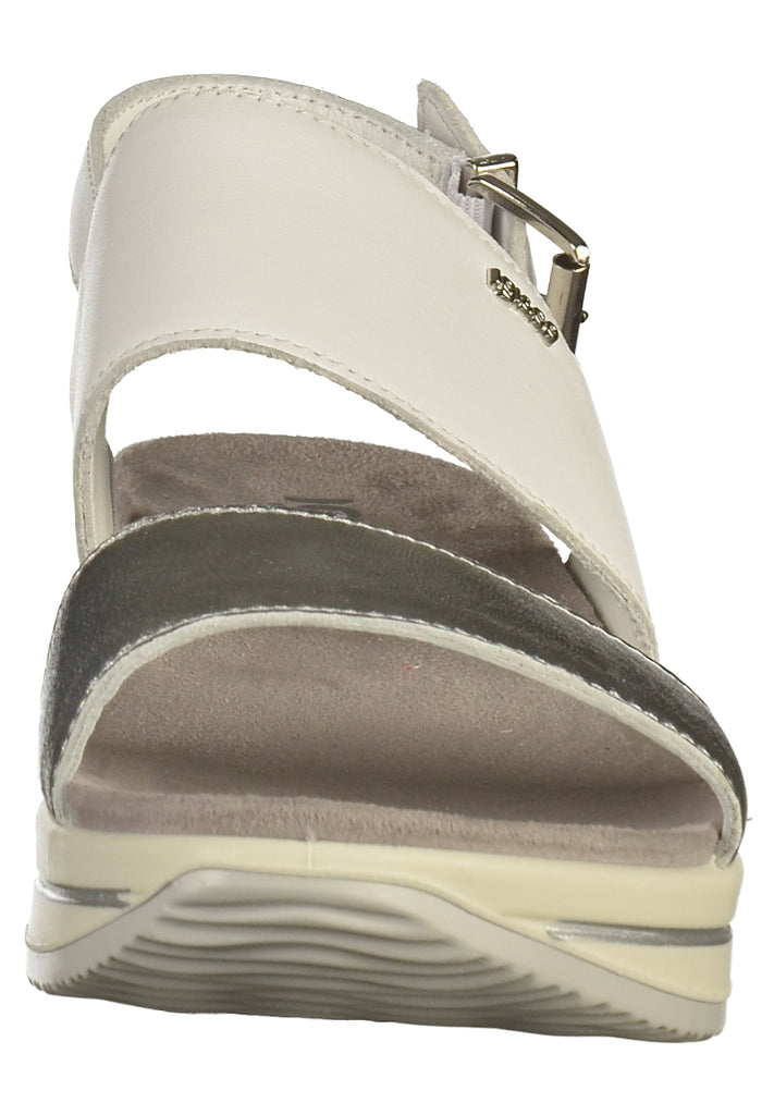 IGI&CO Sandalen Leder Weiß/Silber - surf4shoes
