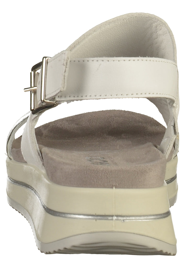 IGI&CO Sandalen Leder Weiß/Silber - surf4shoes