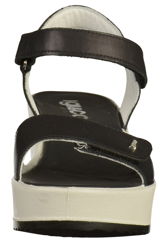 IGI&CO Sandalen Leder Schwarz - surf4shoes