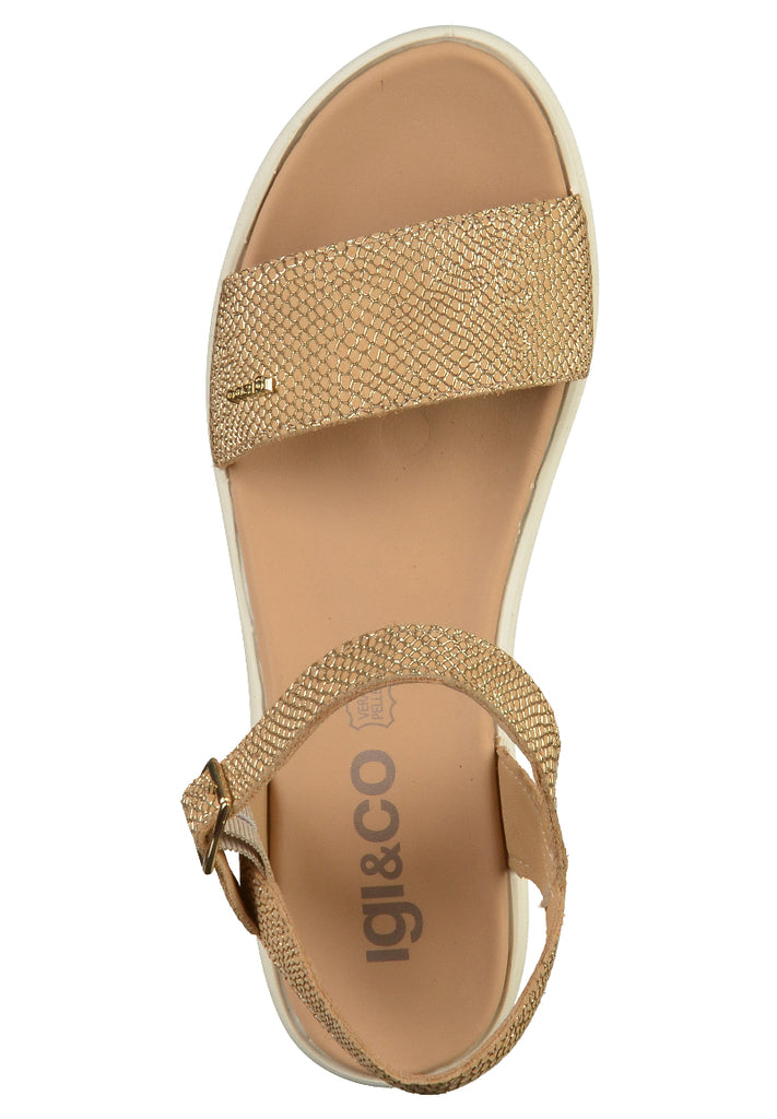 IGI&CO Sandalen Leder Platin - surf4shoes