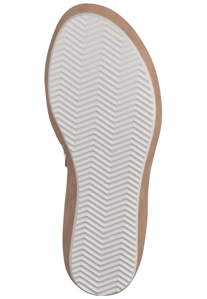 ara Pantoletten Lederimitat Taupe - surf4shoes