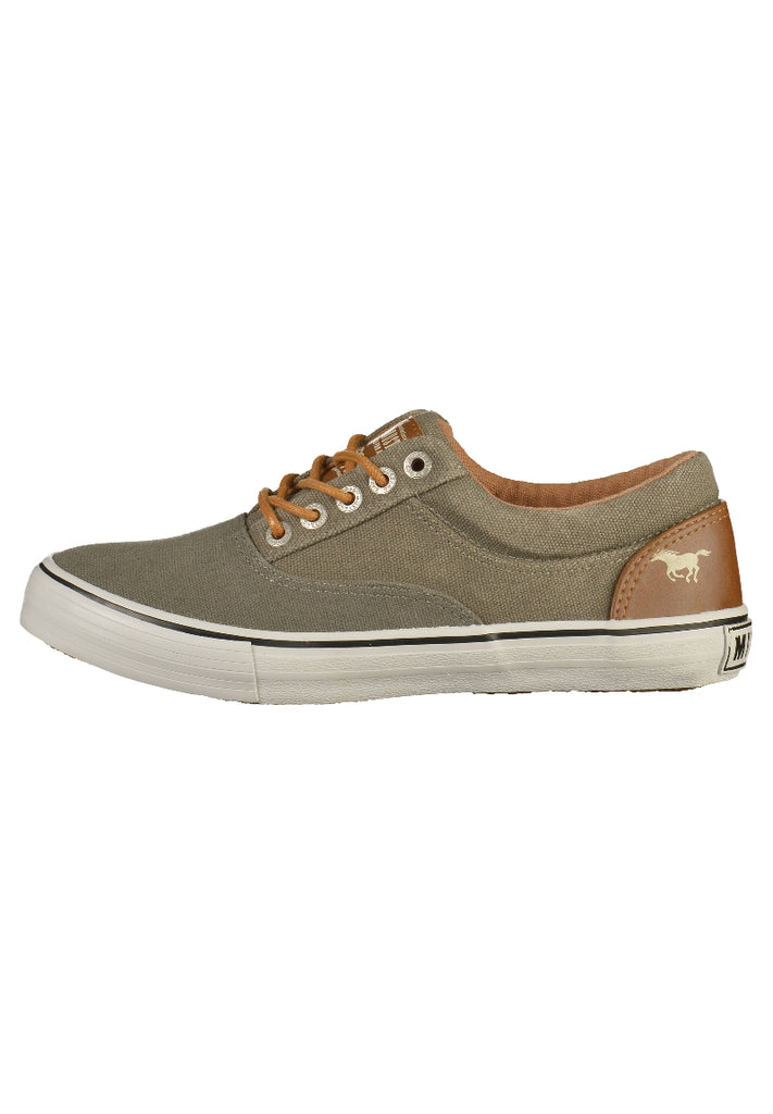 Mustang Sneaker Textil Khaki - surf4shoes