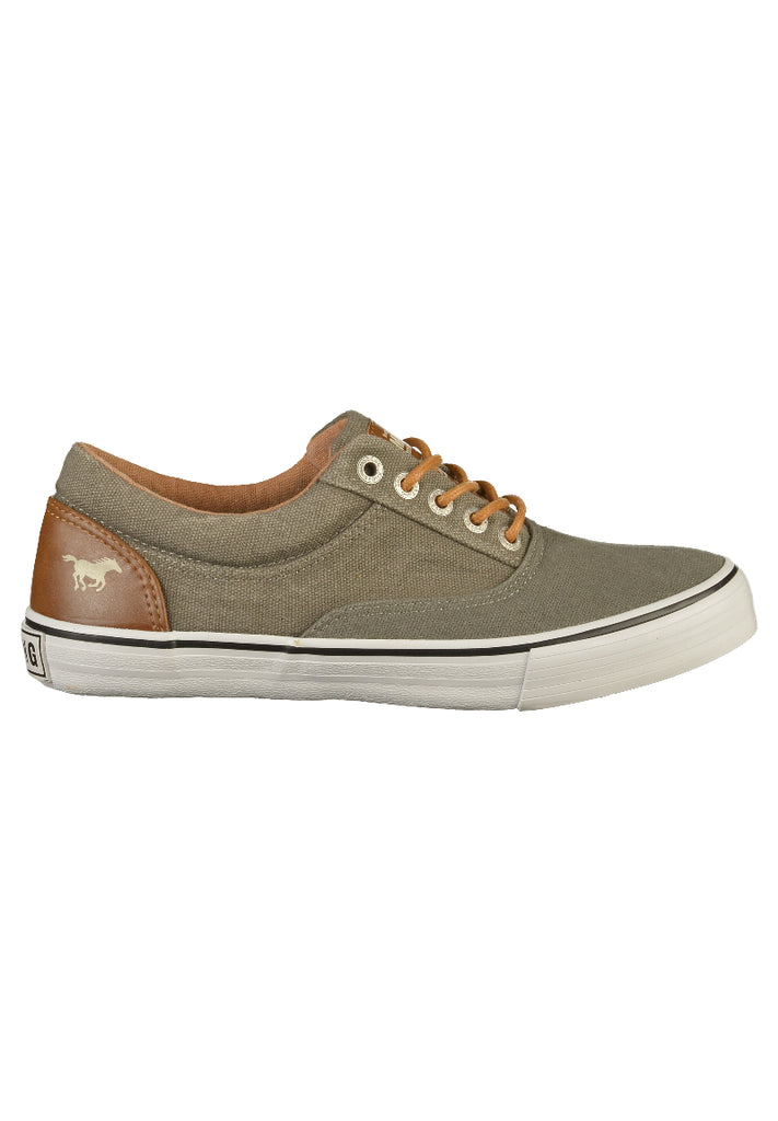 Mustang Sneaker Textil Khaki - surf4shoes